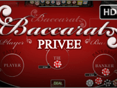 Baccarat Privee screenshot